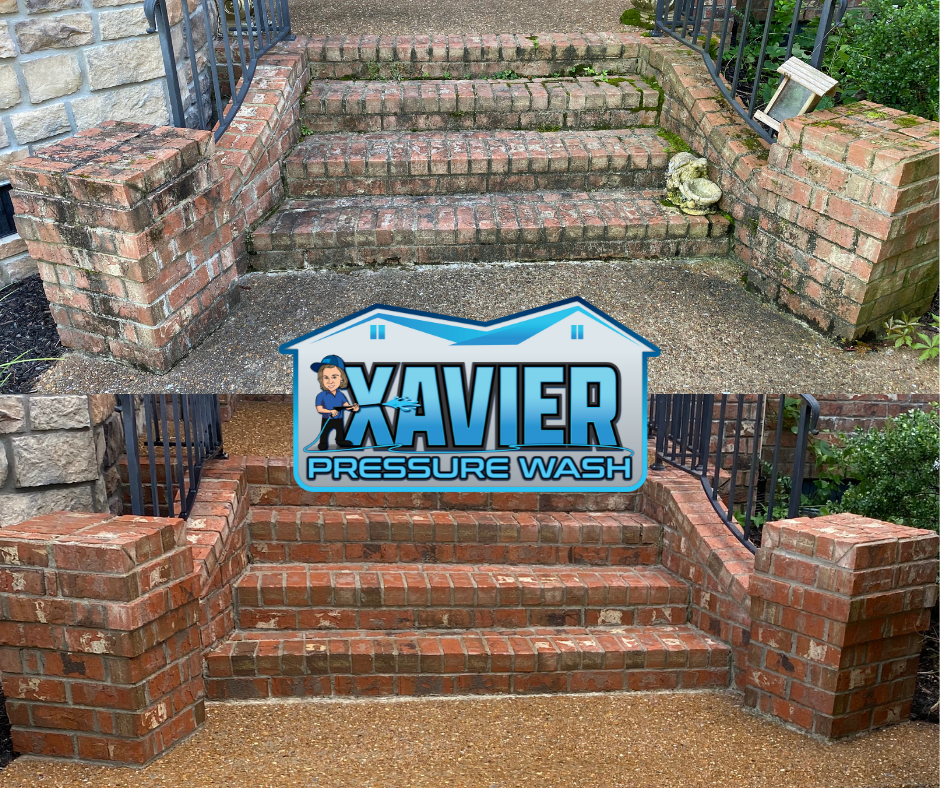 Bricks Steps Pressure Washing in Spring Hill, TN