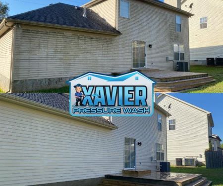 What can happen if you wait too long between pressure washing services